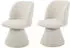 Hela BARI II Esszimmerstuhl 2er-Set Webstoff beige 360° drehbar (11775330-0)