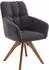 Home Affaire Drehstuhl Beige/Schwarz, 61x66x90cm (73711220-0)