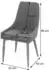 MCW B44 II Esszimmerstuhl Retro Textil Hellgrau 6er-Set (800000416918)