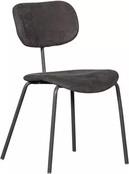 Woood Link Esszimmerstuhl gepolstert, Grau, 94% Polyester (51400159-0)