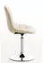 CLP Emil Loungesessel Kunstleder Drehstuhl Chromoptik, Creme (181996604)