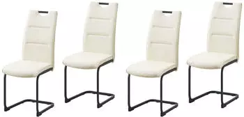 HTI-Living Schwingstuhl DannyP Kunstleder Creme (DannyP)