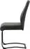 xonox.home Tina Schwingstuhl 2er-Set Webstoff Anthrazit, 43x98x59cm