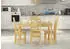 Erst-Holz Esszimmerstuhl Massivholz Kiefer, 2er-Pack (90.71-22-D)