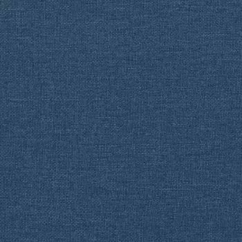 vidaXL Esszimmerst&uuml;hle 2er-Set Blau Stoff (4101152)