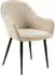 CLP Boise Polsterstuhl Stoff Metallgestell taupe (324012)