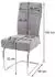 MCW Esszimmerstuhl MCW-G56 Freischwinger Chenille blau-grün, 2er-Set (MCW-G56)