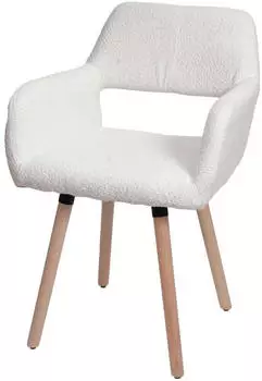 MCW Esszimmerstuhl A50 II Boucl&eacute; 450g/m&sup2; Creme (MCW-A50-II)