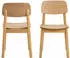 Actona Barlow Esszimmerstuhl Holz Eiche, 2er-Set (5713941371867)