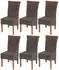 MCW Sinio-6 Esszimmerstuhl 6er-Set, Rattan, ohne Sitzkissen (Sinio-6)