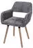 MCW Esszimmerstuhl A50 II Chenille-Stoff 465g/m², braun