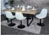 MCW Esszimmerstuhl A60 Bouclé 450g/m² drehbar, Creme (MCW-A60)