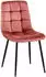 CLP Antibes Esszimmerstuhl Samtbezug, gepolstert, Rosa (323617)
