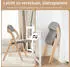 SoBuy Klappstuhl Grau Holz 47x93x8 cm Esszimmer Stühle Klappstühle