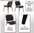 MCW O44 Esszimmerstuhl 2er-Set Bugholz Kunstleder, natur/schwarz (99249)