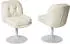 Jahnke KISS TWIST DUO Schalenstuhl drehbar gepolstert 2er-Set (KISS TWIST DUO)