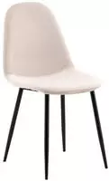 Ebuy24 - Polar Esszimmerstuhl Velour Beige.