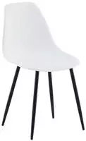 Polar Esszimmerstuhl Schalenstuhl Wei&szlig;.