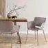 CLP Alpena Gartenstuhl 2er Set Polypropylen, Metallgestell, Taupe (326803)