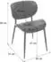 MCW Esszimmerstuhl MCW-O45 Bugholz Walnuss-Optik, Weiß, 6er-Set (MCW-O45-K-6)