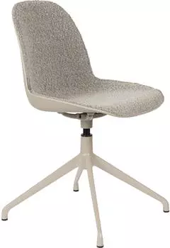 Zuiver Albert Kuip Esszimmerstuhl drehbar Aluminium/Polyester (1100502)