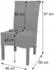 MCW Esszimmerstuhl Var-M42 2er-Set Korbgeflecht/Rattan mit Sitzkissen (Var-M42-2)
