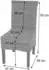 MCW Acireale Esszimmerstuhl Bananengeflecht Mahagoni 6er-Set (Acireale-6)