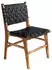 ebuy24 Perugia Esszimmerstuhl Holzwerkstoff Natur, Schwarz (5713917010561)