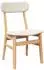 vidaXL Esszimmerstühle mit Kissen 2er-Set, Massivholz Gummibaum, braun (4102437)