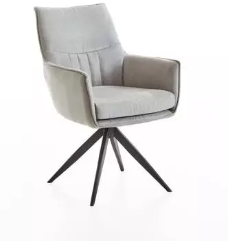 Niehoff Latina Komfort-Schalensessel Polyester grau, Metall (Latina)