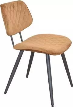 INOSIGN Polsterstuhl braun, Stahlrohrgestell, Polyester (42169567-0)
