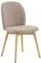 Actona Cindy Esszimmerstuhl Bouclé, beige, 2er-Set (5713941375087)