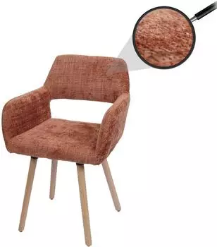 MCW Esszimmerstuhl A50 II Chenille 465g/m&sup2;, terrakotta (MCW-A50 II)