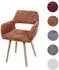 MCW Esszimmerstuhl A50 II Chenille 465g/m², terrakotta (MCW-A50 II)