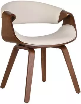 CLP Foley Esszimmerstuhl Kunstleder, creme (324338)