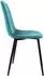 ML-Design Esszimmerstühle 4er-Set, Samt, petrol (490010148)