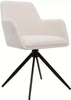 CLP Olema Esszimmerstuhl Teddystoff 180&deg; drehbar, bis 150kg (327673)