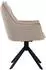 Mr. Deko Ginosa Esszimmerstuhl drehbar, gepolstert, beige