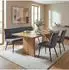 MCW MCW-K16 Esszimmer-Set 3-teilig, Samt, dunkelgrau (800000416642)