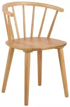 ebuy24 Ida Esszimmerstuhl Gummiholz, natur