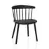 hjh Living ARTIFO RIB Esszimmerstuhl, Kunststoff, schwarz (729493)