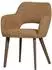 Woood Murat Esszimmerstuhl Chenille-Stoff, gelb/braun (377492-GM)