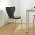 en.casa Essunga Esszimmerstühle 4er-Set, Birke/Metall, schwarz/chrom (Essunga)