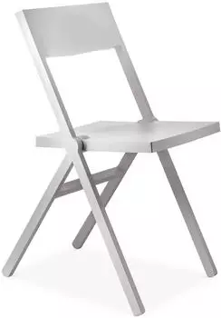 Alessi Piana Klappstuhl, stapelbar, PP/Fiberglas, wei&szlig; (ASPN9001)