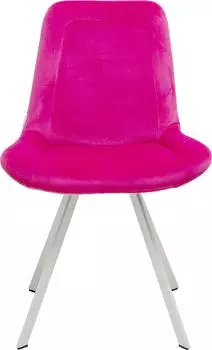 KARE Baron Drehstuhl Polyesterbezug, pink (70916)