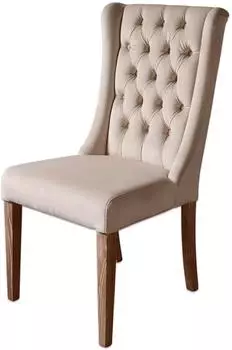Loberon Sudbury Chesterfield-Stuhl, creme (16017221)