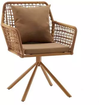 hjh Living Tavaro Korvik Esszimmerstuhl Stoff mit Armlehnen (729514)