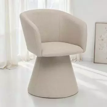 Idimex Alto Esszimmerstuhl gepolstert, Stoffbezug, beige (800001489793)