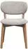 Woood Udar Stuhl Webstoff, natur (377489-N)