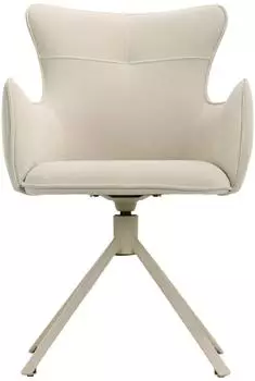 Massivmoebel24 Aurora Polsterstuhl Velours, beige (51-151-489-0020)